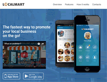 Tablet Screenshot of localmart.com